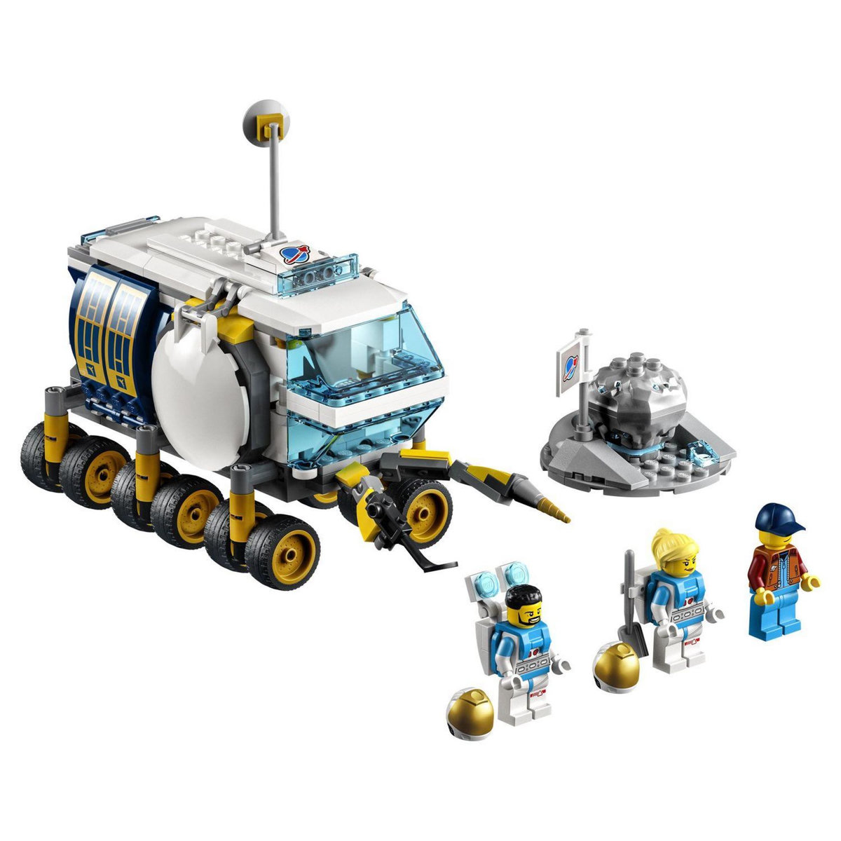 LEGO City 60348 - Le Véhicule d'Exploration Lunaire