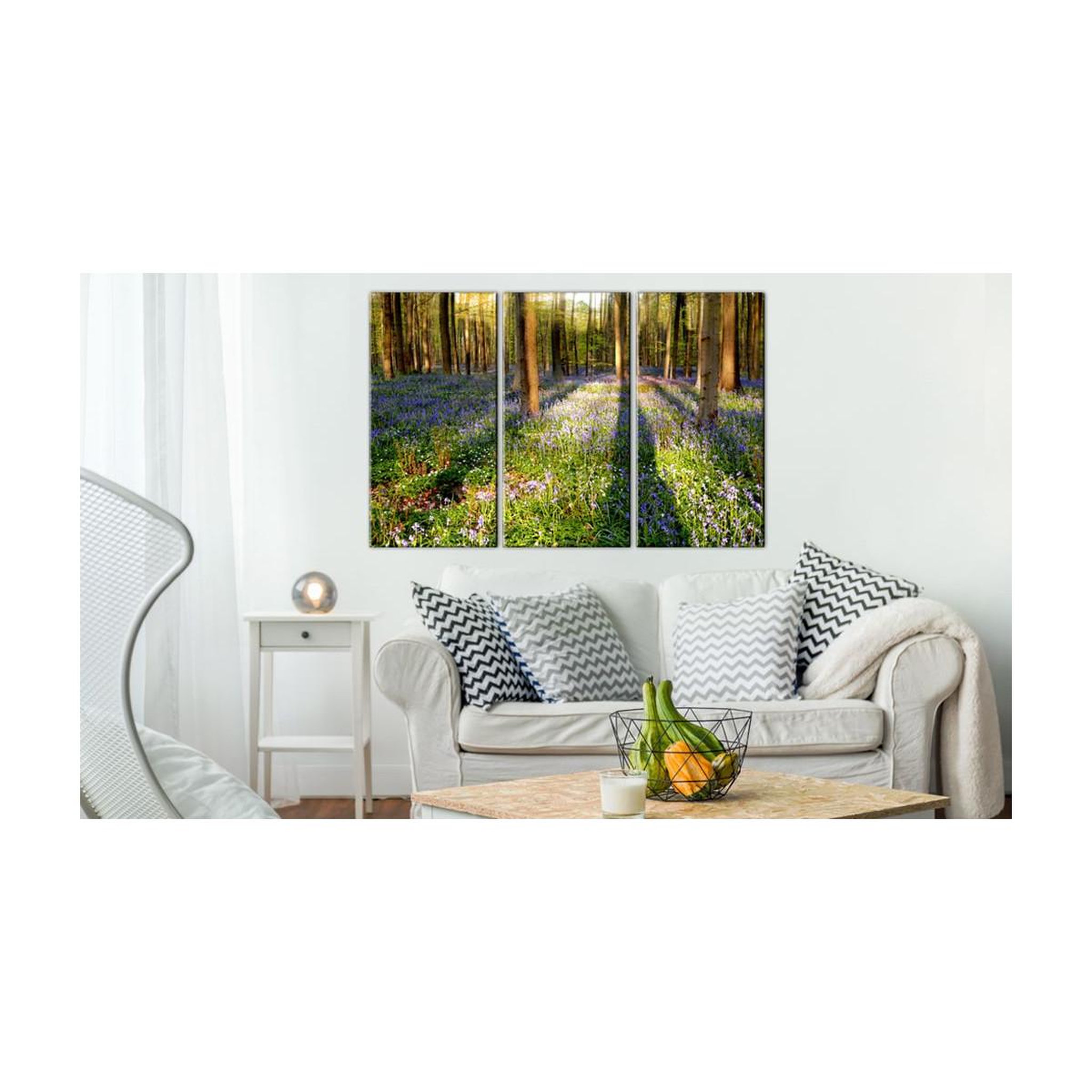 Voir la diapositive 2 : Paris Prix Tableau imprimé  spring forest