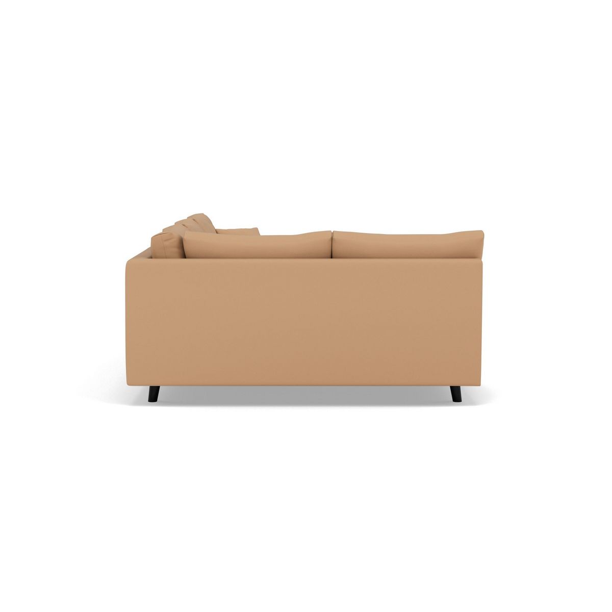 LISA DESIGN Rune - canapé d'angle gauche 4 places en simili