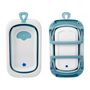 Voir la diapositive 6 : THERMOBABY Baignoire pliable - THERMOBABY - BALNÉA - Compact - Bouchon de vidange - Jusqu'a 18 mois - Bleu
