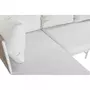 MARKET24 Canapé de jardin DKD Home Decor Beige Polyester Corde Aluminium (196 x 75 x 68,5 cm)