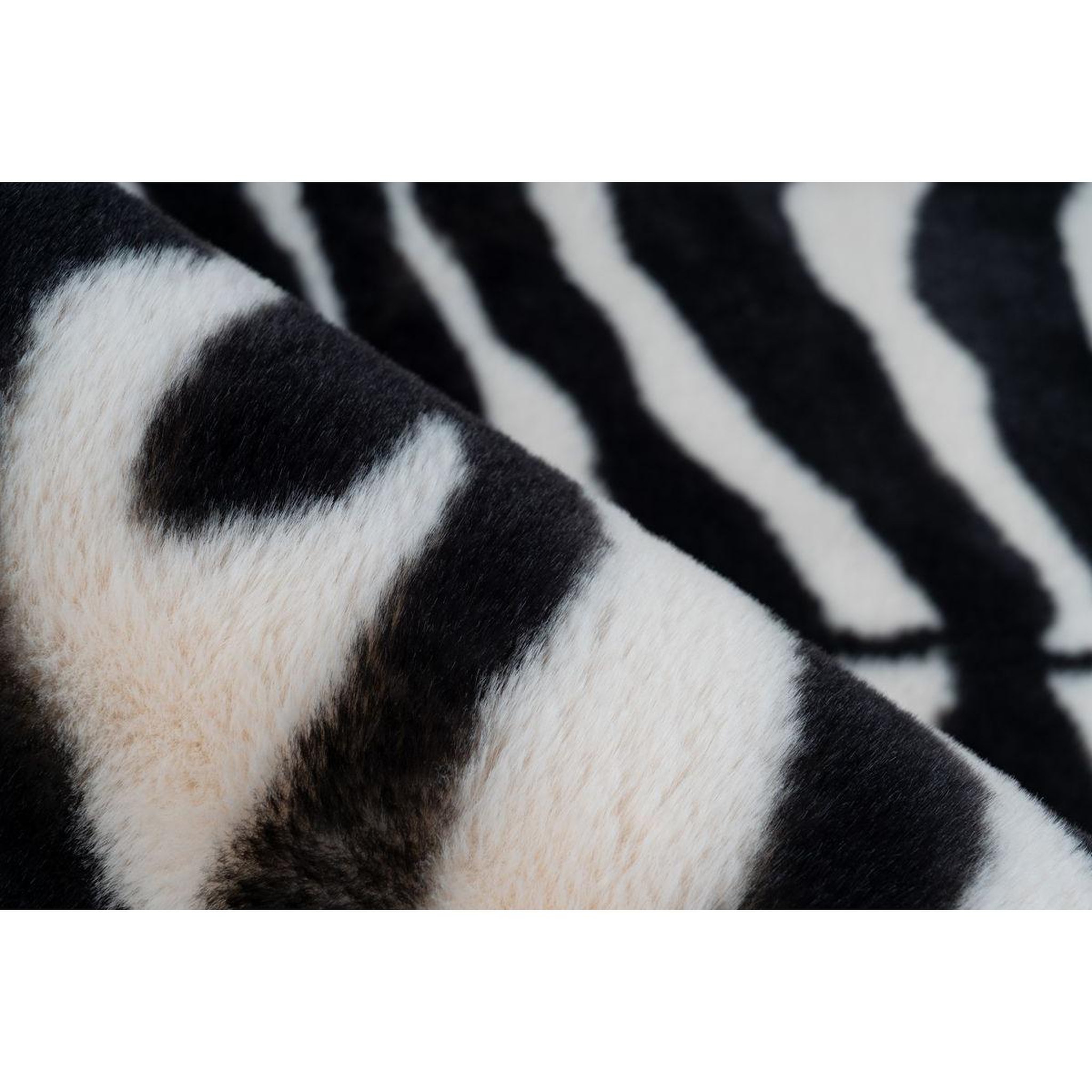 Voir la diapositive 3 : Paris Prix Tapis imprimé animal  rabbit  noir & blanc