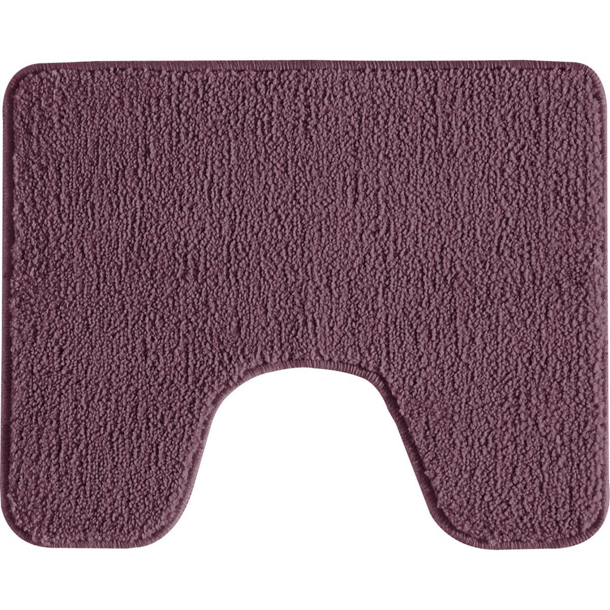 GUY LEVASSEUR Tapis de toilette uni en polyester  50x40cm