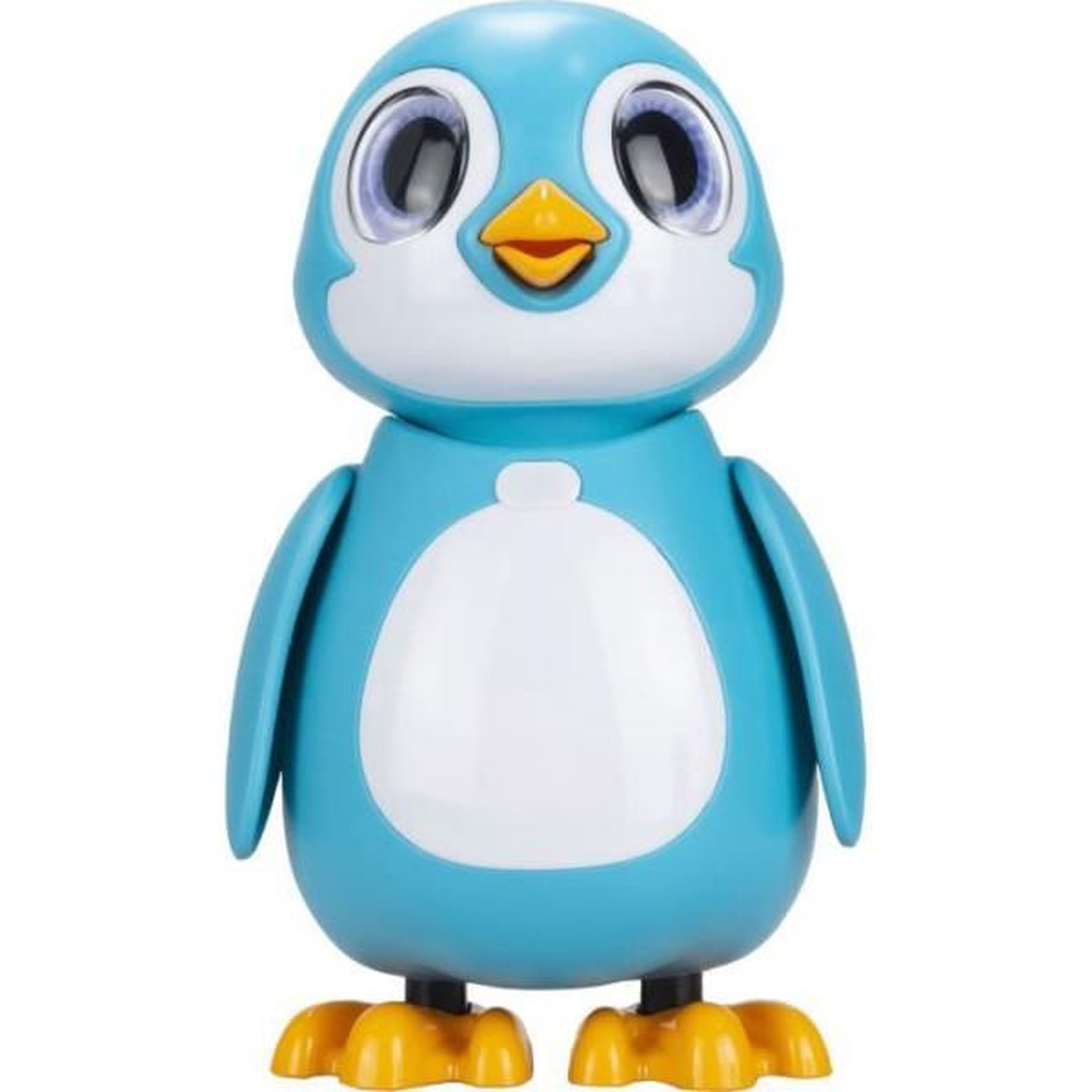 Voir la diapositive 2 : SILVERLIT Pingouin interactif bleu - silverlit - rescue penguin - 20 émotions - pack unboxing inclus