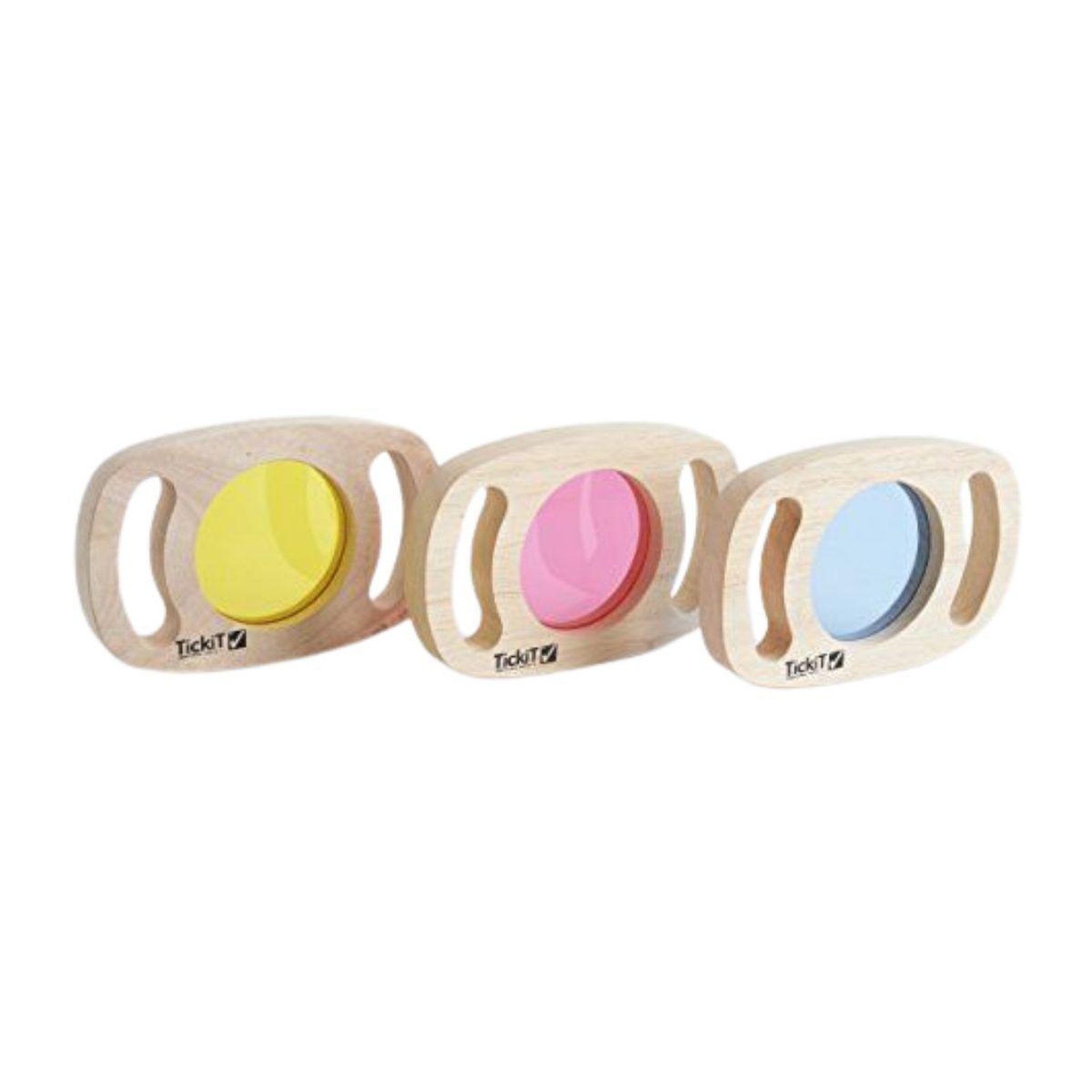 TICKIT Panneaux de couleur faciles à tenir - 3 pièces