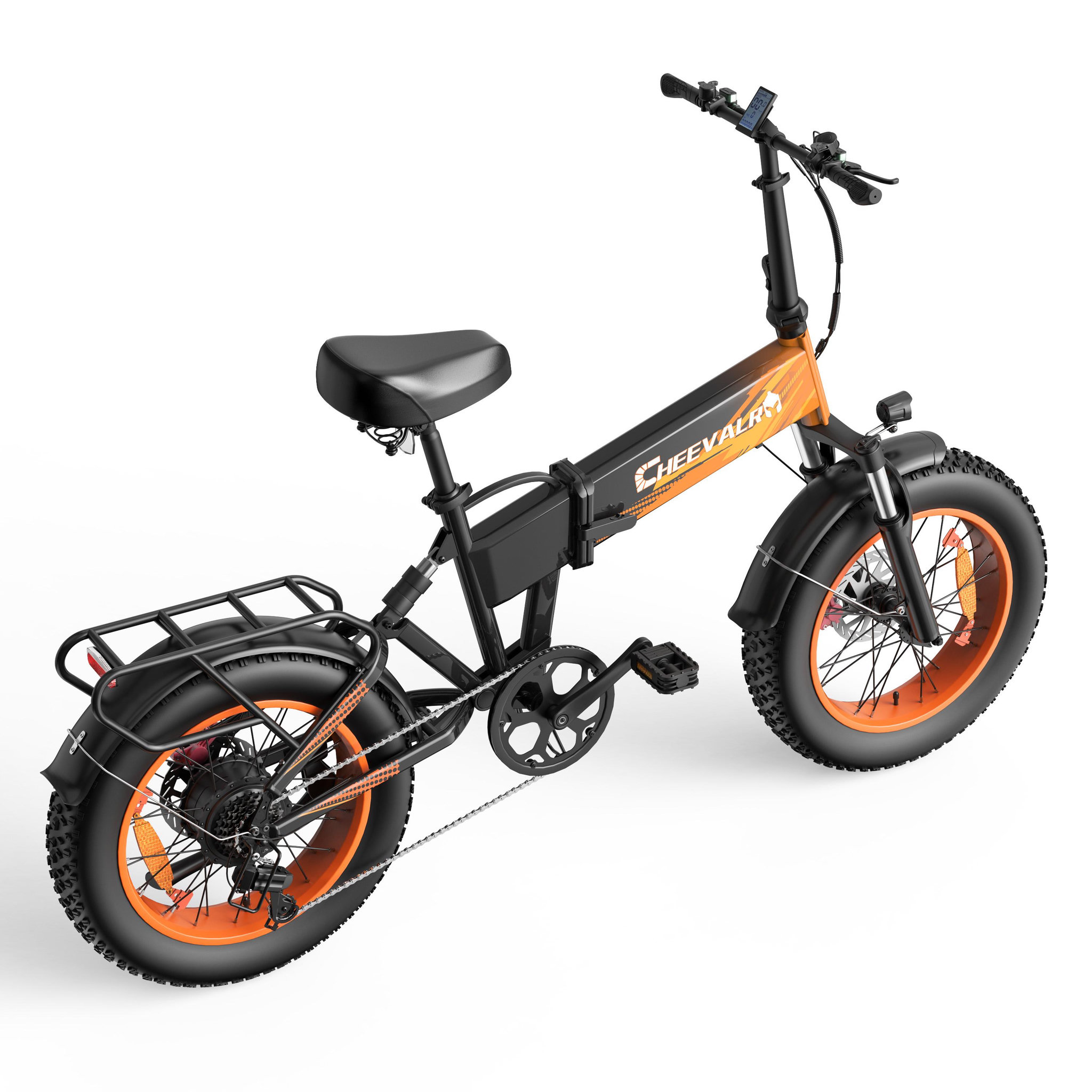 Voir la diapositive 4 : CHEEVALRY Vélo électrique pliant CHEEVALRY CF1000-1