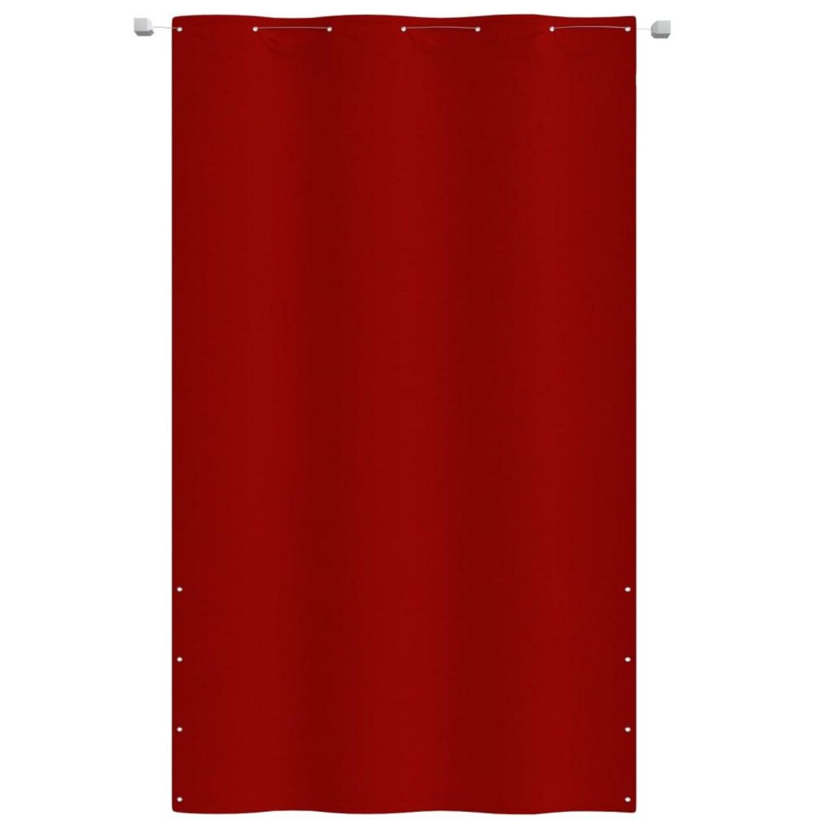 VIDAXL Ecran de balcon Rouge 140x240 cm Tissu Oxford