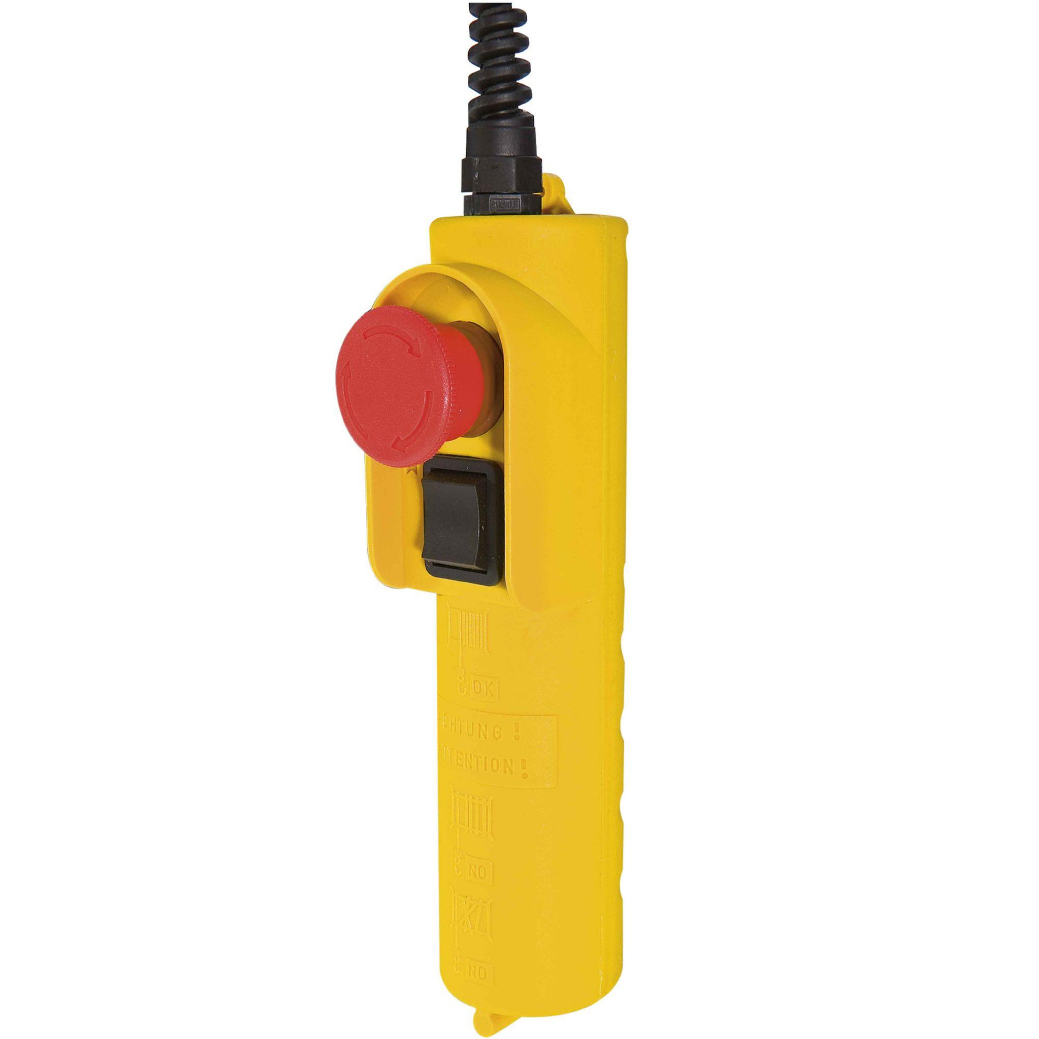 Voir la diapositive 3 : Ribitech Palan électrique 1050w