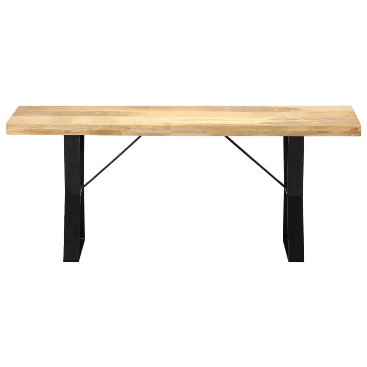 VIDAXL Banc 110 cm Bois de manguier massif