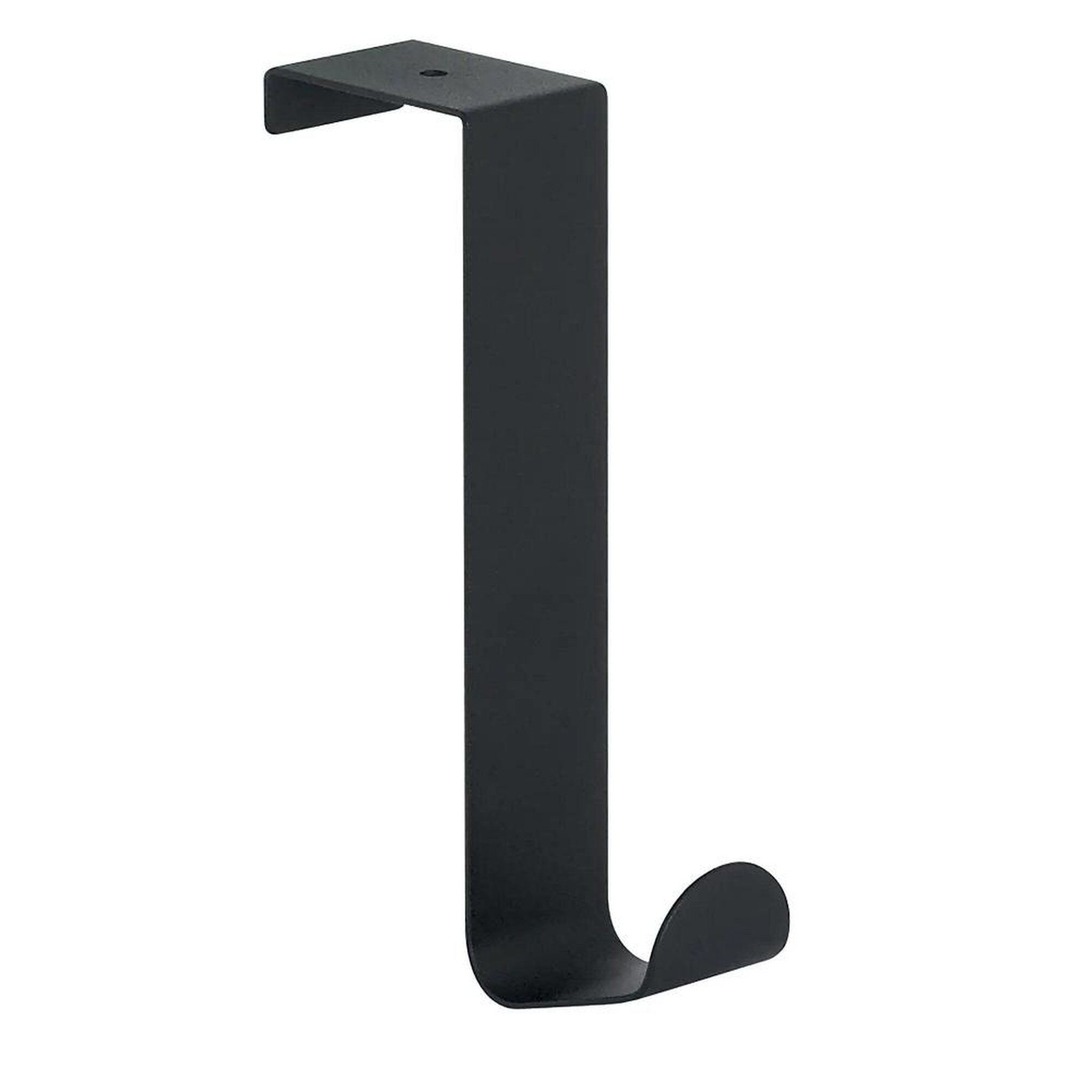 Msv Crochet pour salle de bains pour porte simple, lift, noir