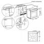 Voir la diapositive 4 : ELECTROLUX Four intégrable 72l 60cm pyrolyse noir - EOE7P12Z