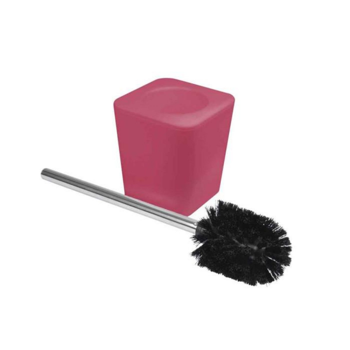 Paris Prix Brosse WC Soft Touch  Vitamine  38cm Framboise