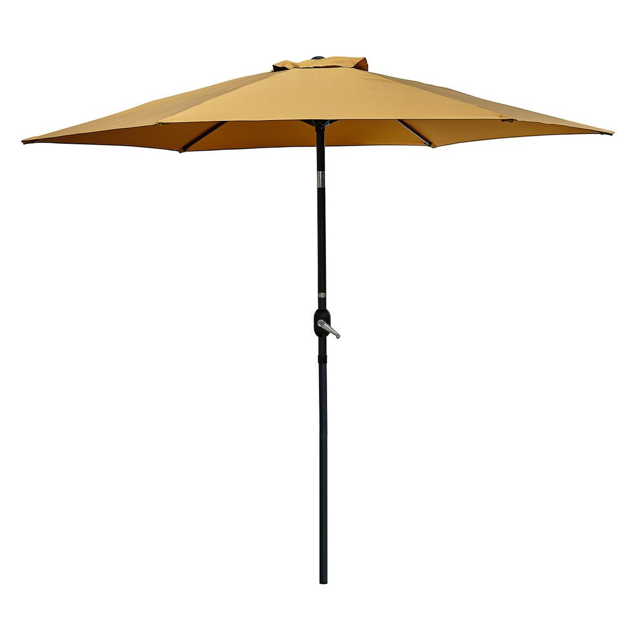 DCB GARDEN Parasol Inclinable à Manivelle  Marbella  270cm Moutarde