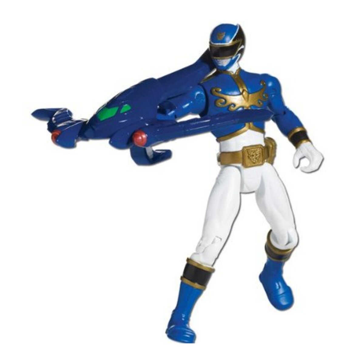 BANDAI Figurine Megaforce 10cm Bleu