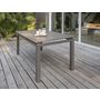 Voir la diapositive 2 : DCB GARDEN Salon de jardin 6 personnes aluminium sable ZAHARA