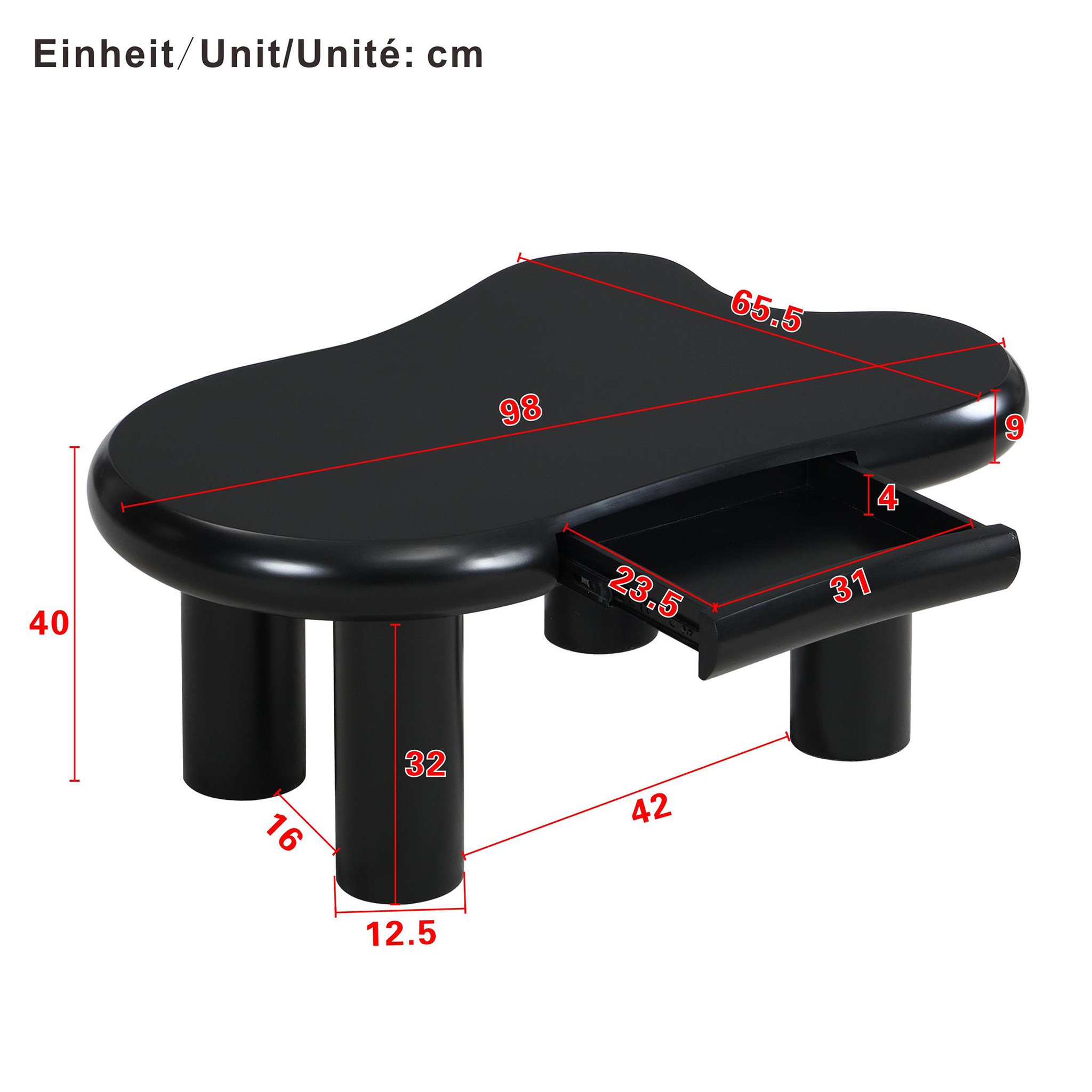 Voir la diapositive 3 : MERAX Table basse