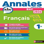 FRANCAIS 1RE. SUJETS & CORRIGES, EDITION 2026, Cassou-Noguès Anne