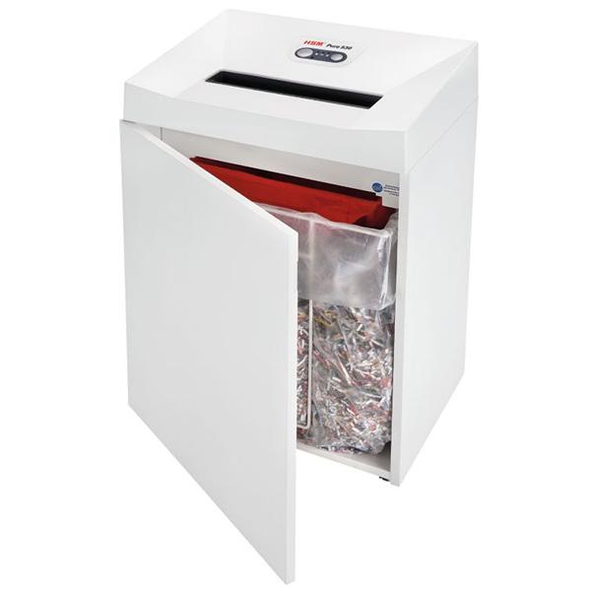 Voir la diapositive 2 : Hsm Destructeur de documents 16 - 18 feuilles coupe particules 4.5x30mm - 2353111