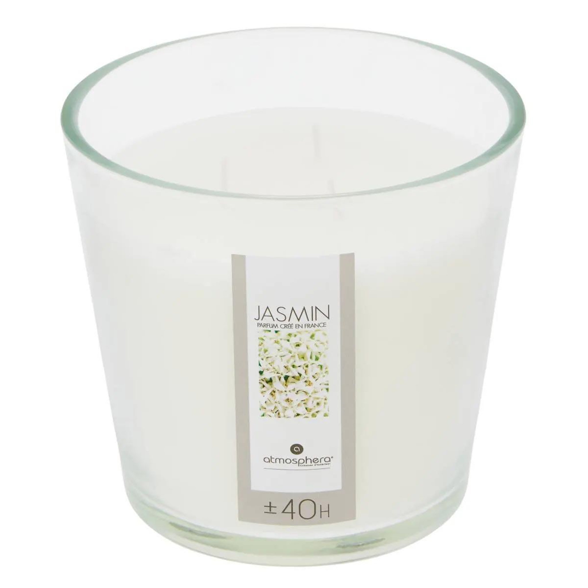 COMPTOIR DE LA BOUGIE Bougie parfumée  nina  500g jasmin