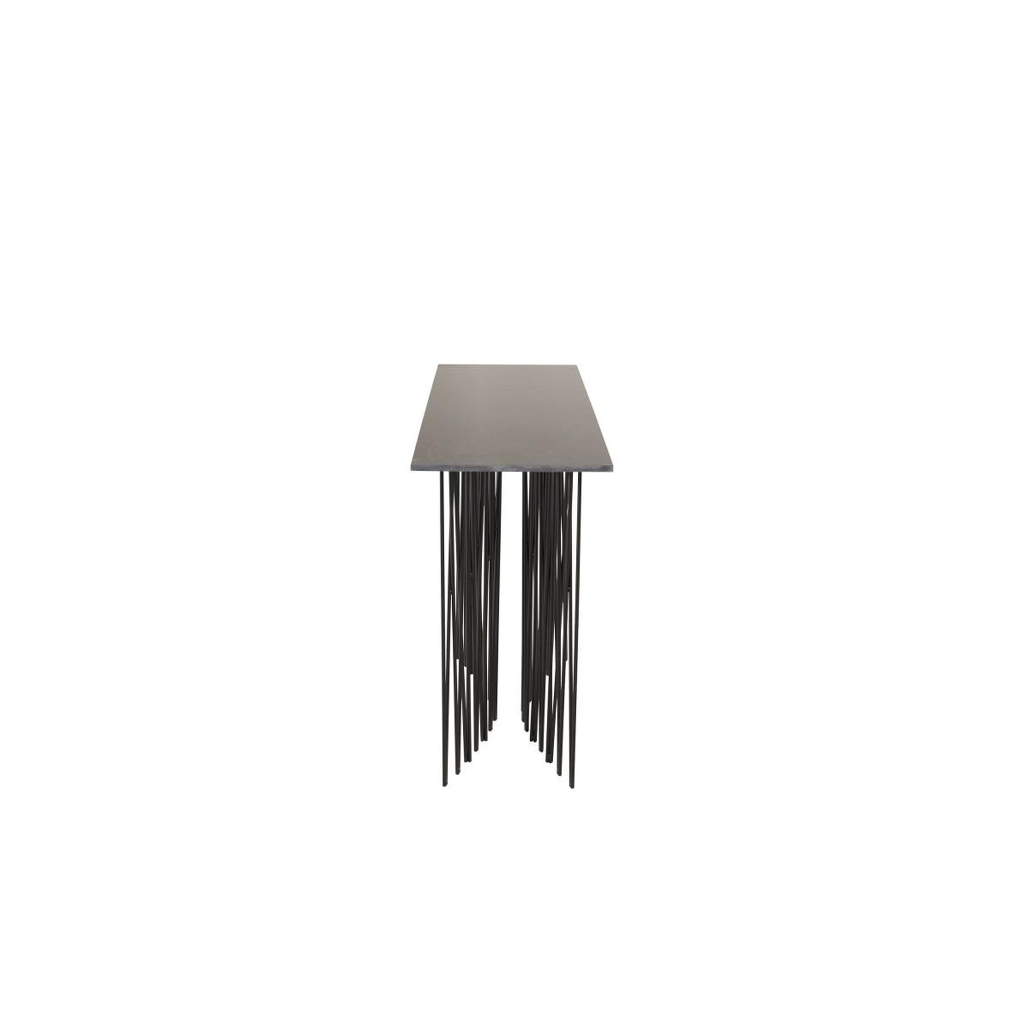 Voir la diapositive 4 : Paris Prix Console design  stone  130cm noir