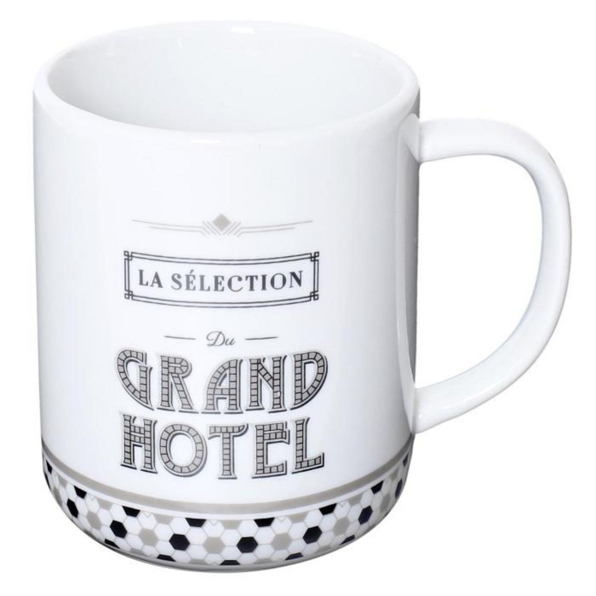 Paris Prix Lot de 6 Mugs  Grand Hôtel  30cl Blanc