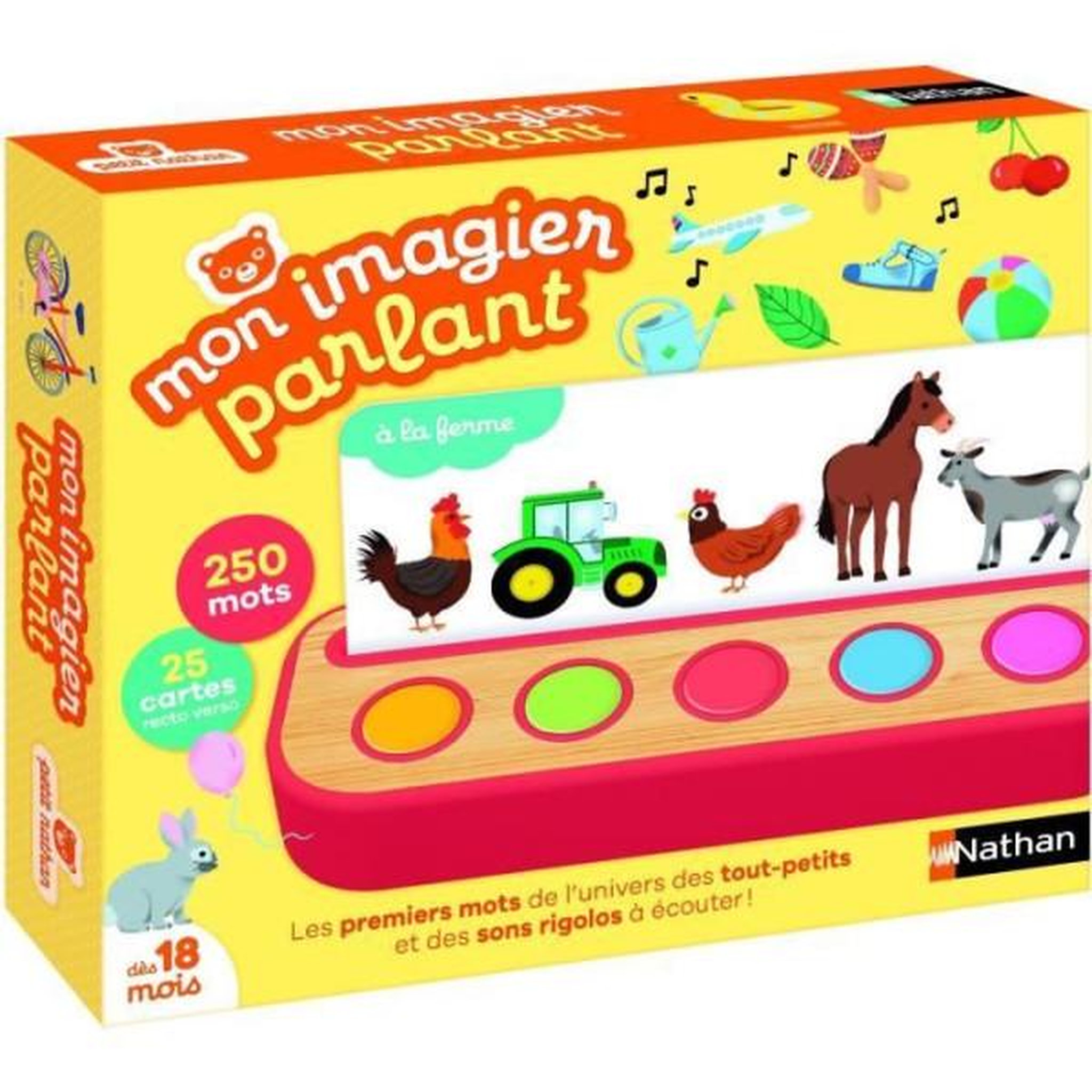 Nathan Mon imagier parlant - jeu d'apprentissage - nathan