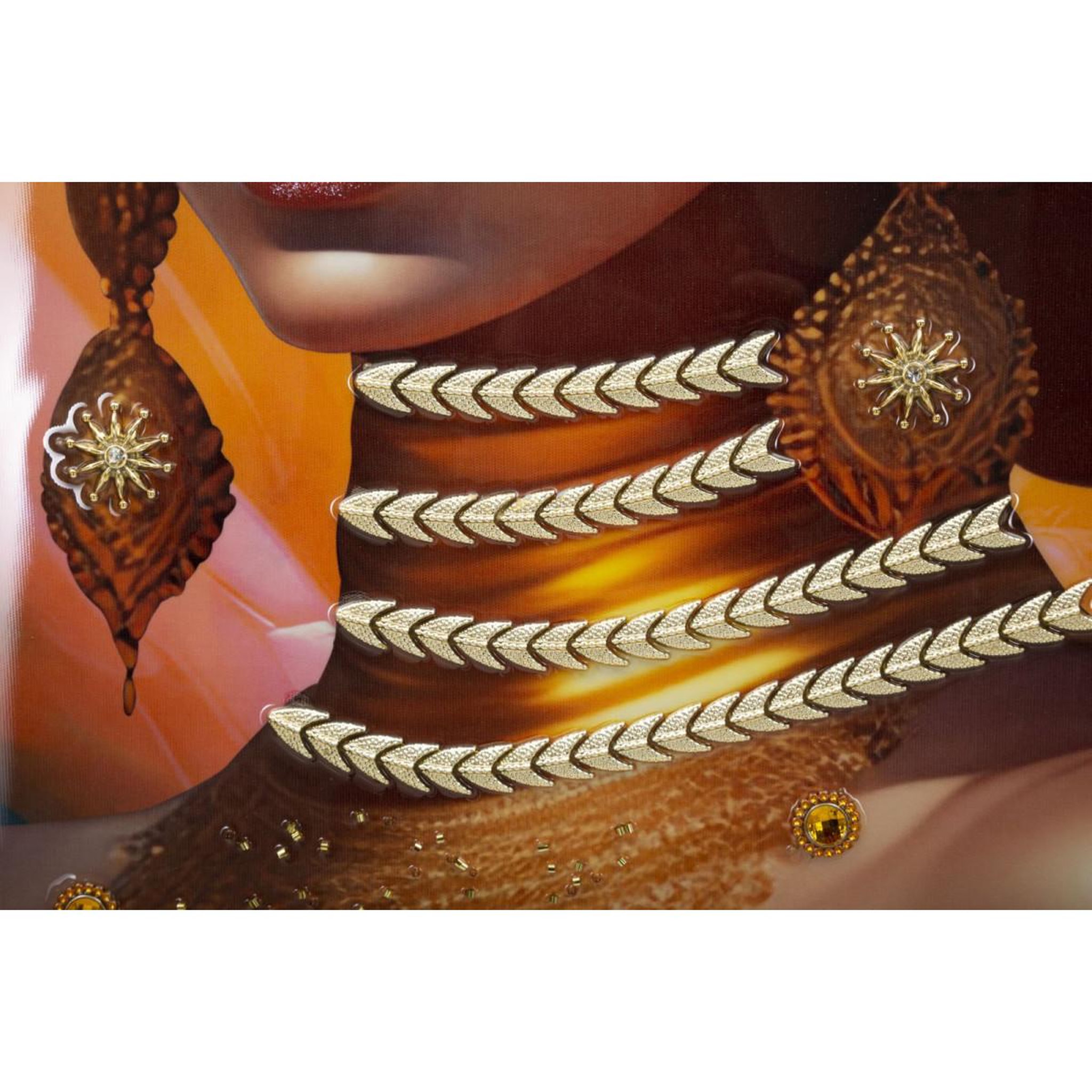 Voir la diapositive 4 : Paris Prix Tableau déco  samiras  72x102cm multicolore