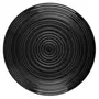 YODECO Assiettes plates Gaya Noires x 6 - D 28 cm