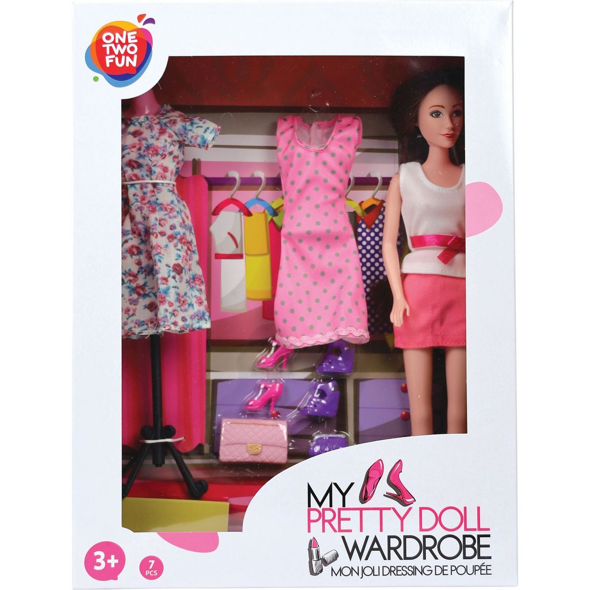 One Two Fun Ma jolie poupée avec sa tenue