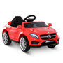 Voir la diapositive 1 : HOMCOM Voiture véhicule électrique enfant 6 V 3 Km/h max. télécommande effets sonores + lumineux Mercedes GLA AMG rouge