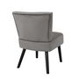 Voir la diapositive 6 : The Home Deco Factory Fauteuil crapaud en velours Giulia