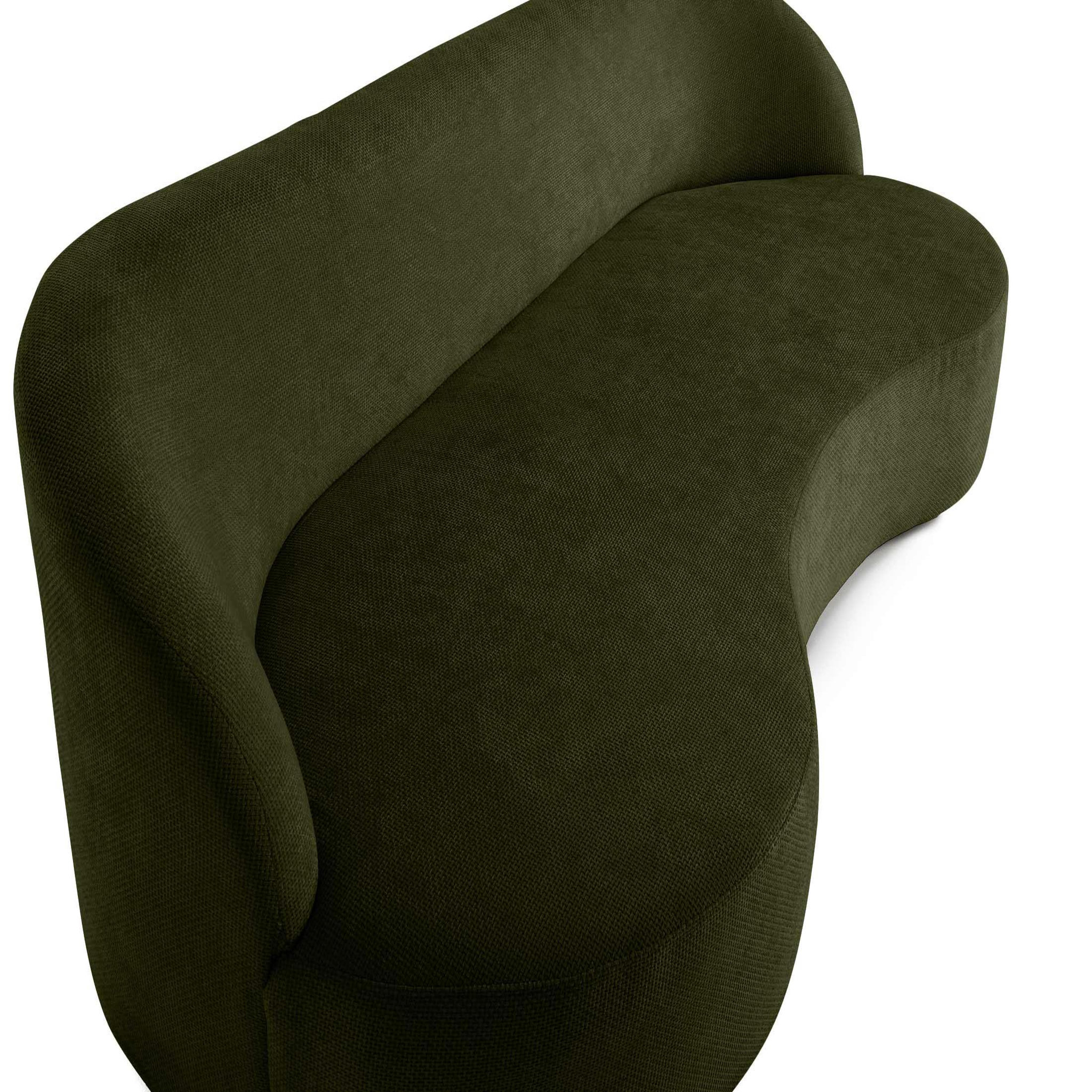 Voir la diapositive 6 : LISA DESIGN Polaris - canapé 3 places - en velours texturé