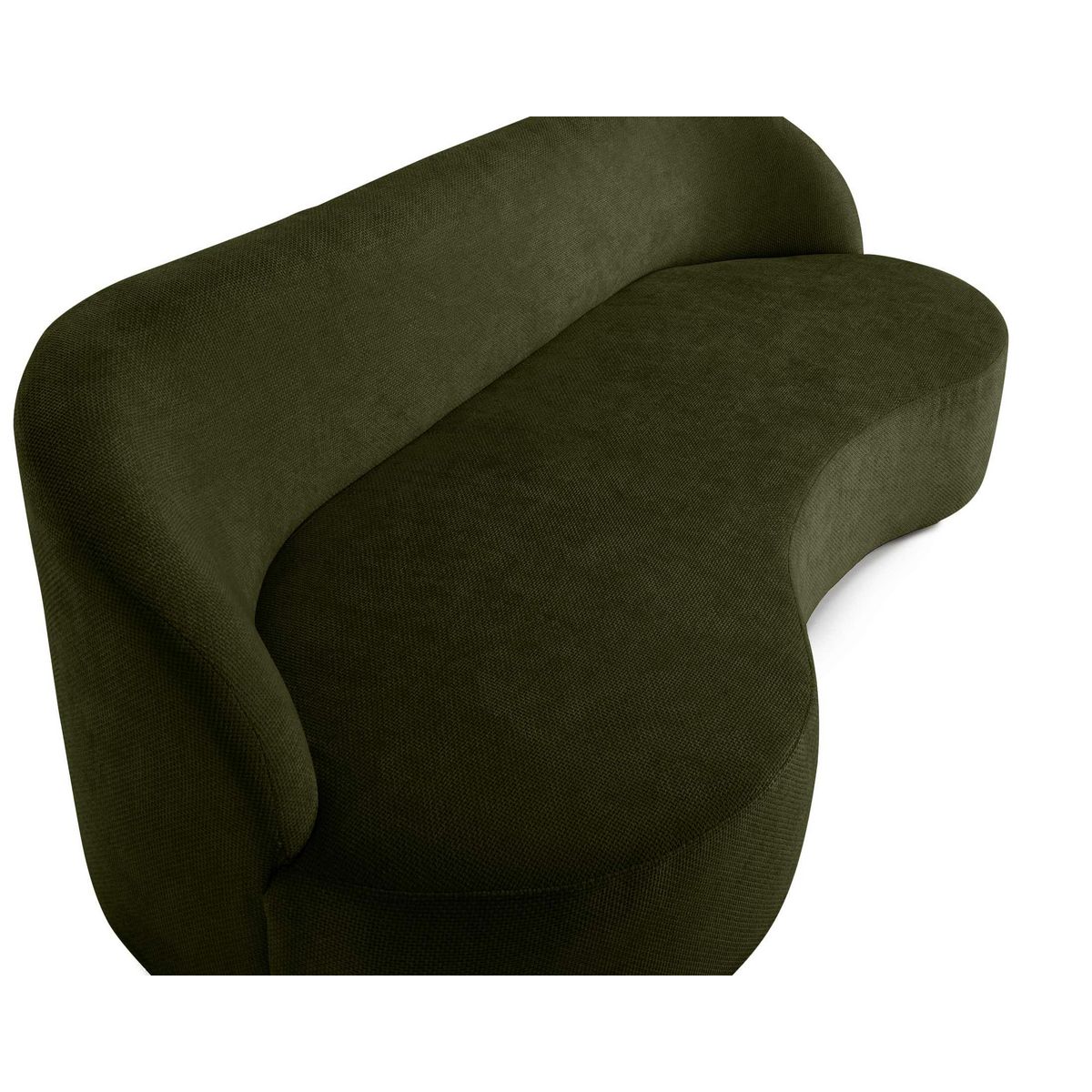 LISA DESIGN Polaris - canapé 3 places - en velours texturé