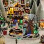 Voir la diapositive 2 : FEERIC LIGHT & CHRISTMAS Village de Noël Moulin à Vent  Square  31cm Multicolore