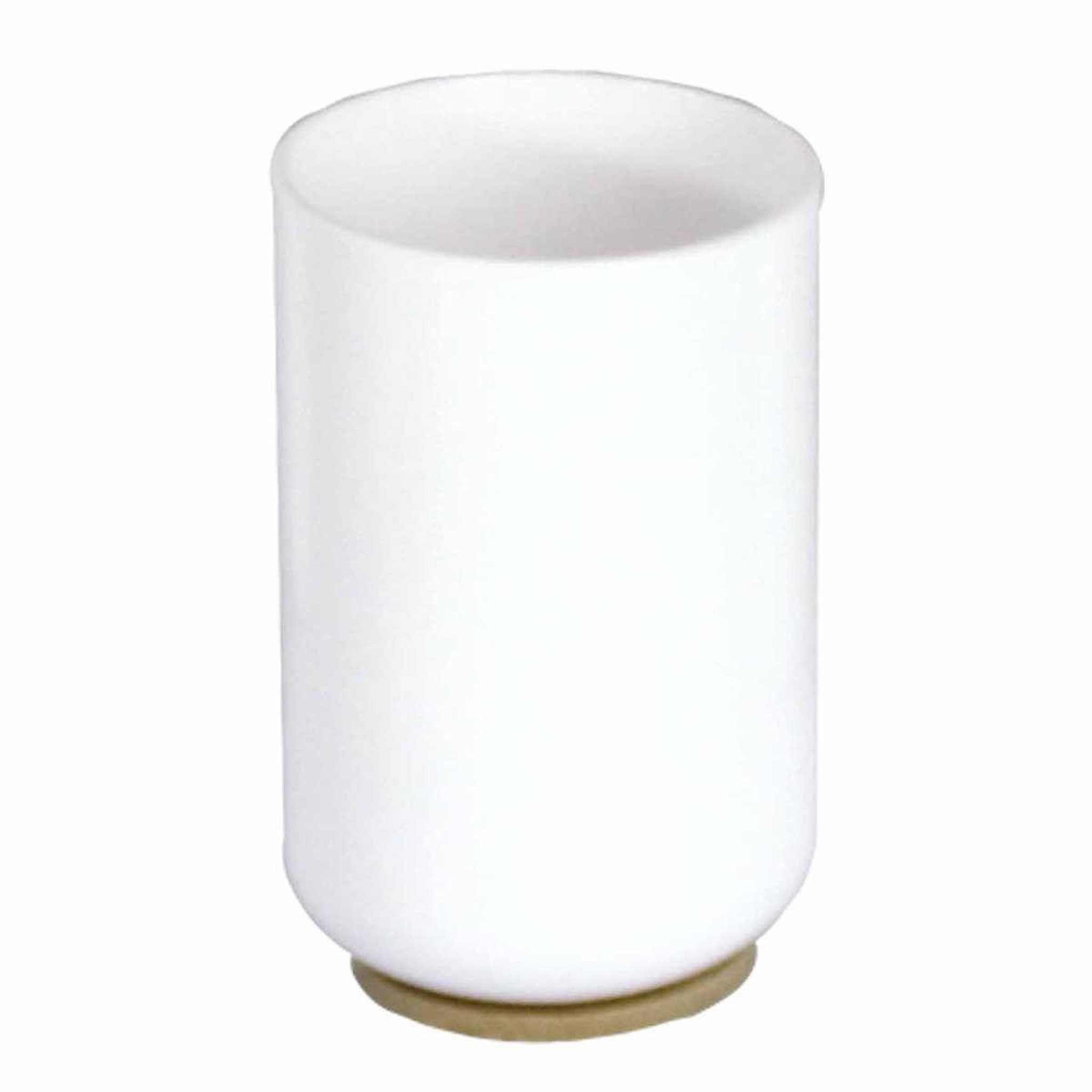 Douceur d'Intérieur Gobelet brosse à dents  smart  10cm blanc