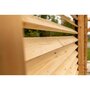 Voir la diapositive 2 : Hisense Pergola bioclimatique 12.20m² bois naturel - vt3436v