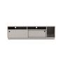 Voir la diapositive 4 : Paris Prix Meuble TV Design  Girona  180cm Gris