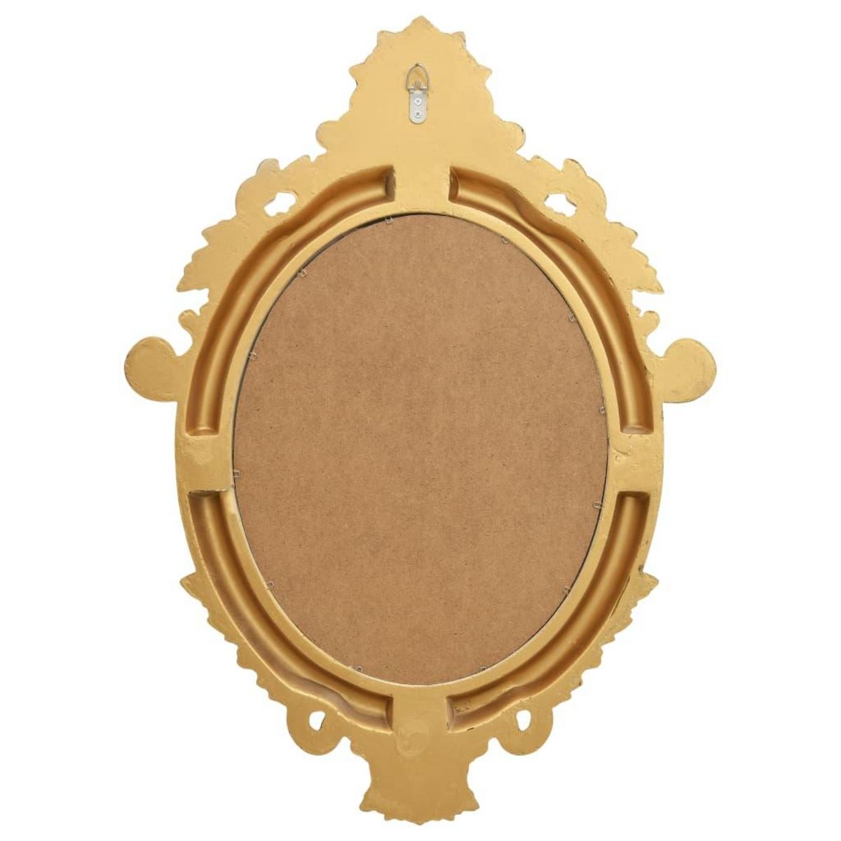 VIDAXL Miroir mural style chateau 56x76 cm Dore