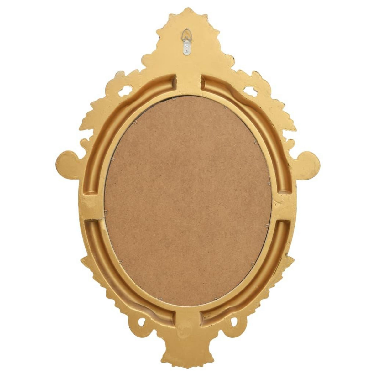 VIDAXL Miroir mural style chateau 56x76 cm Dore