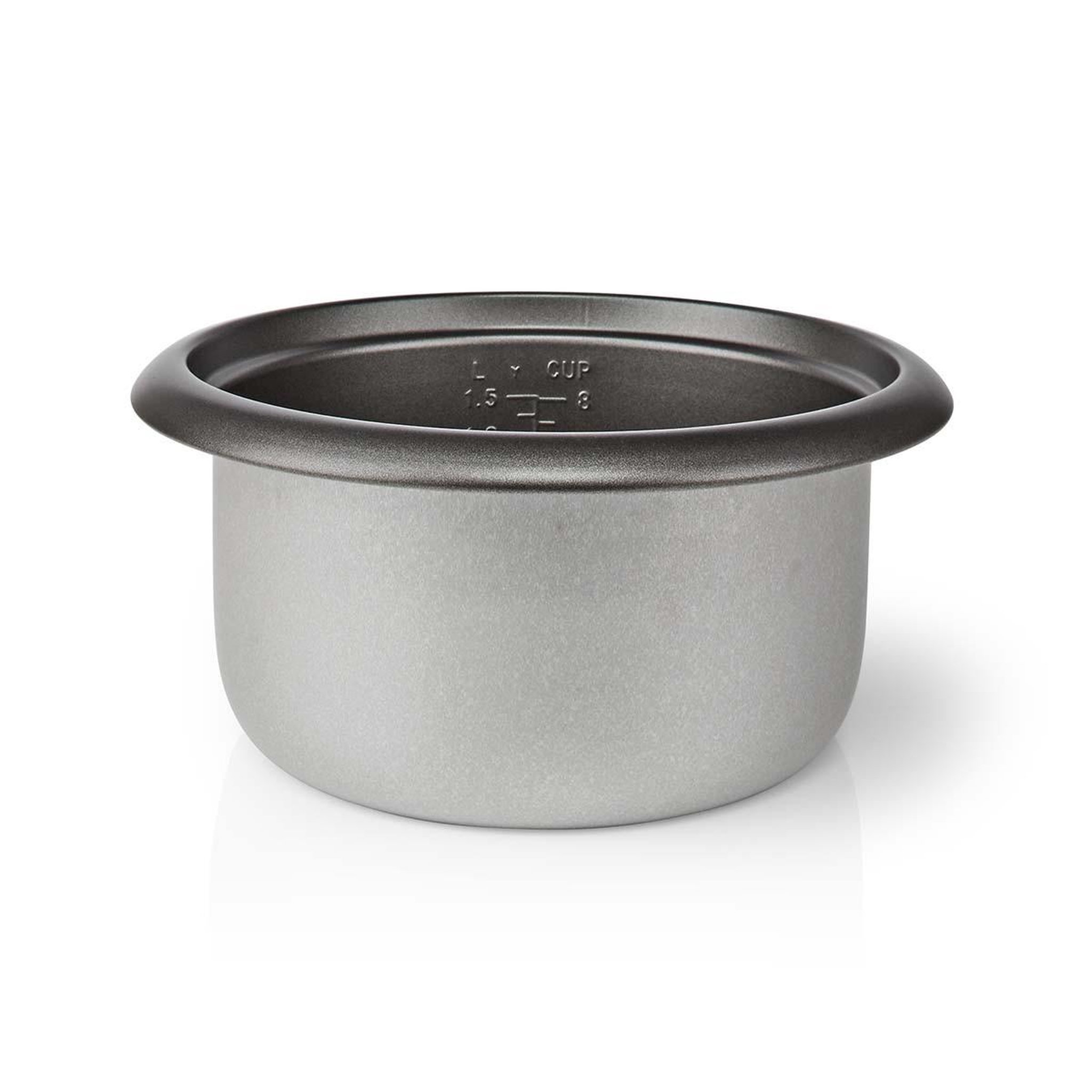 Voir la diapositive 6 : NEDIS Cuiseur à Riz 1.5 Litres 500W Bol amovible Acier inoxydable anti-adhésif NEDIS