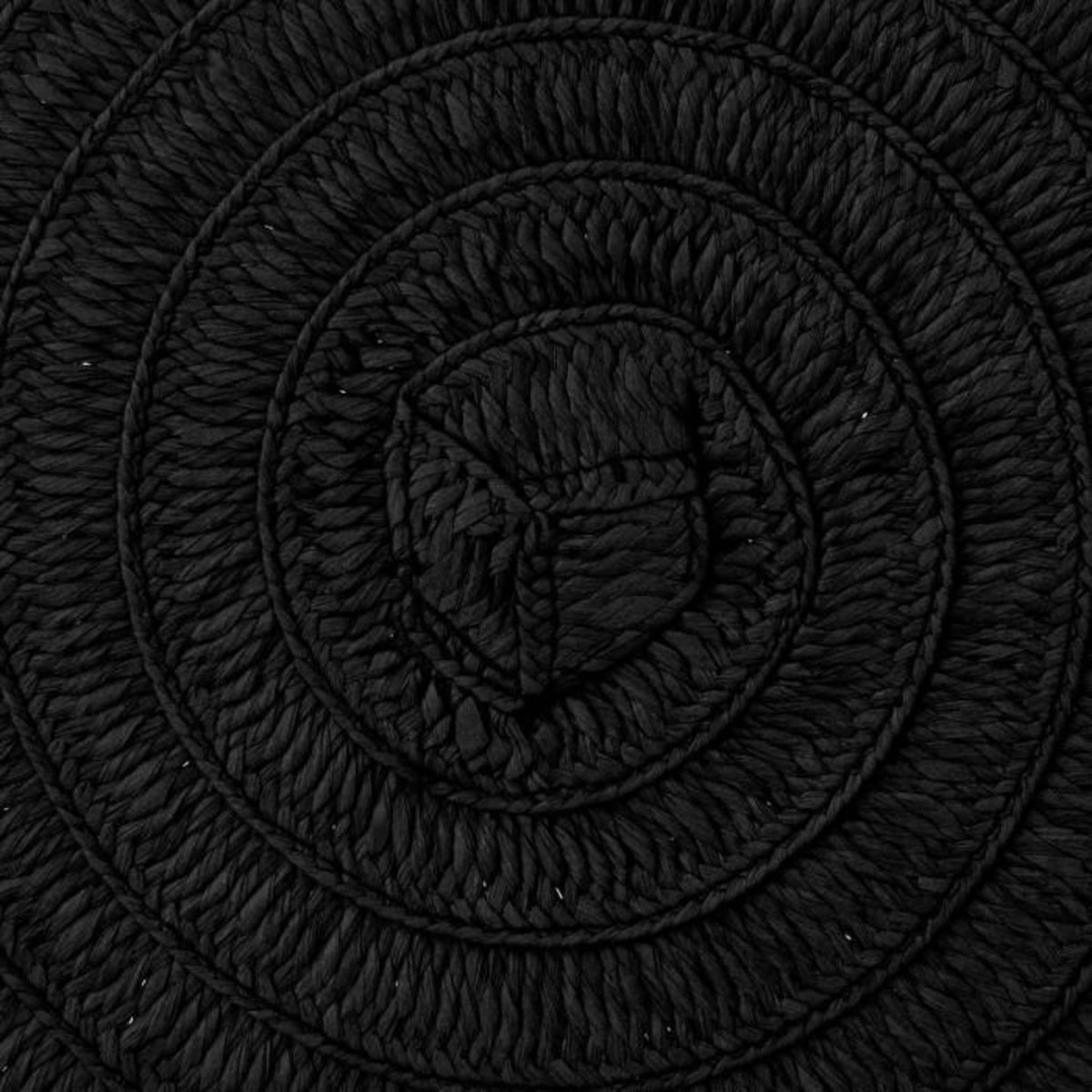 SECRET DE GOURMET Set de Table Déco  Olivia  38cm Noir