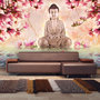 Voir la diapositive 1 : Paris Prix Papier Peint  Bouddha & Magnolia II  270x450cm