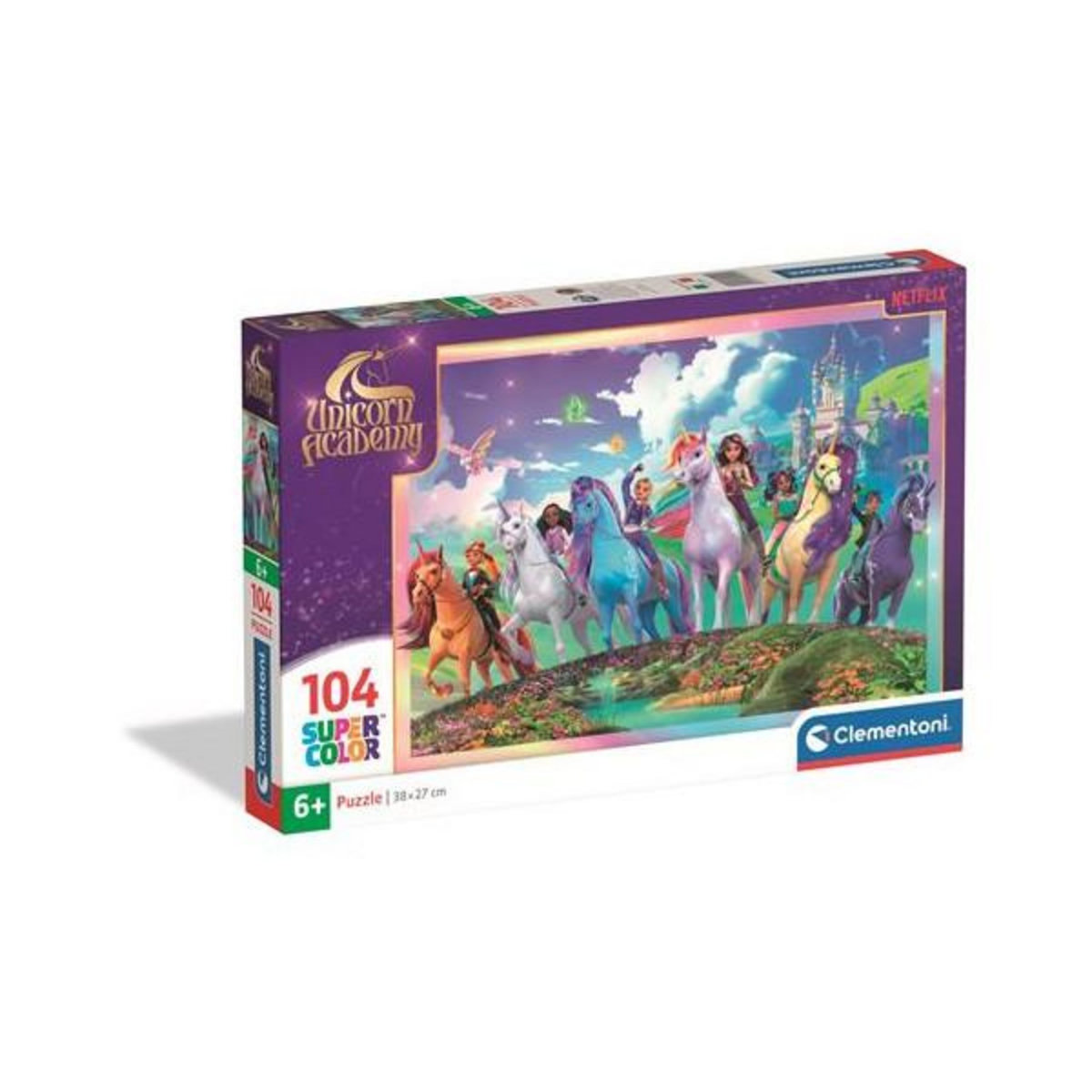 CLEMENTONI Puzzle 104 pièces Clementoni Unicorn Academy
