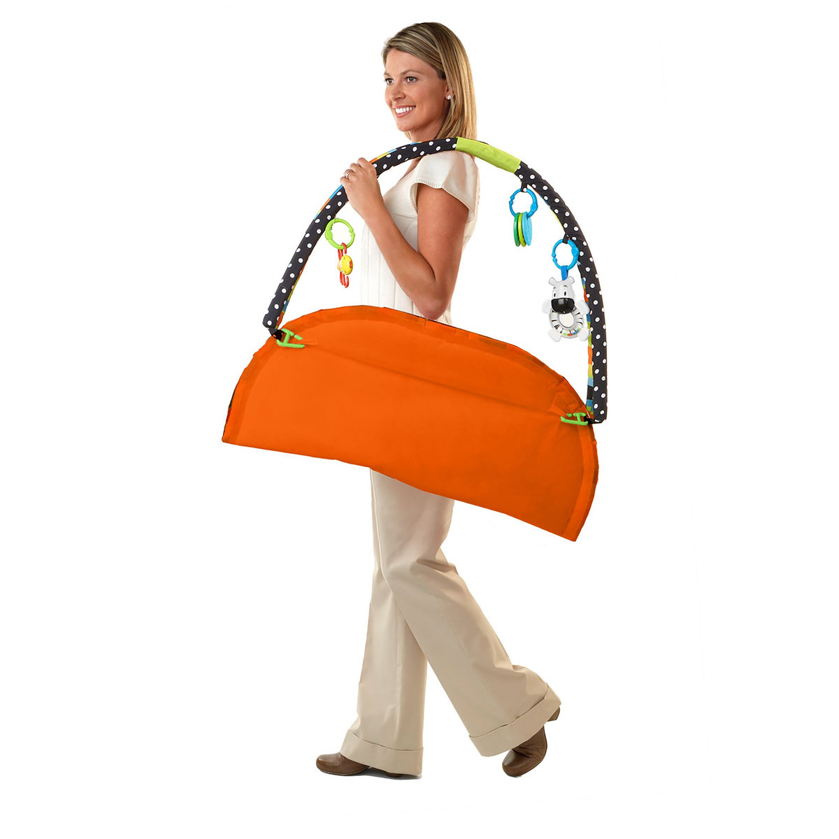 Bright Starts Tapis d'Eveil Spots & Stripes Safari