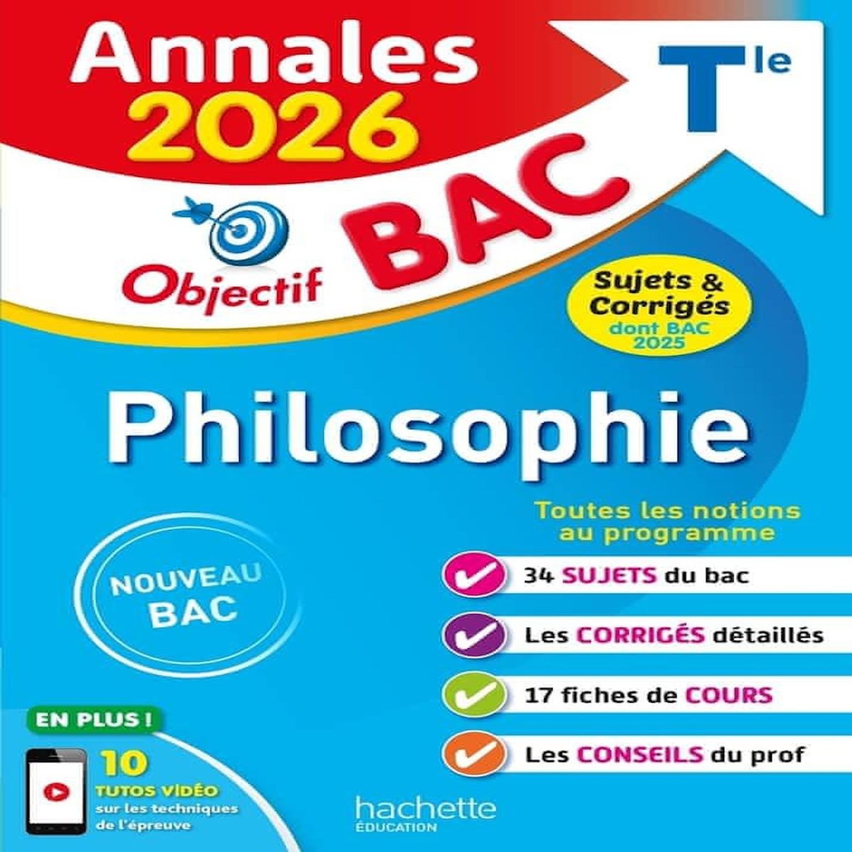 PHILOSOPHIE TLE. SUJETS & CORRIGES, EDITION 2026, Nieuviarts Nathalie