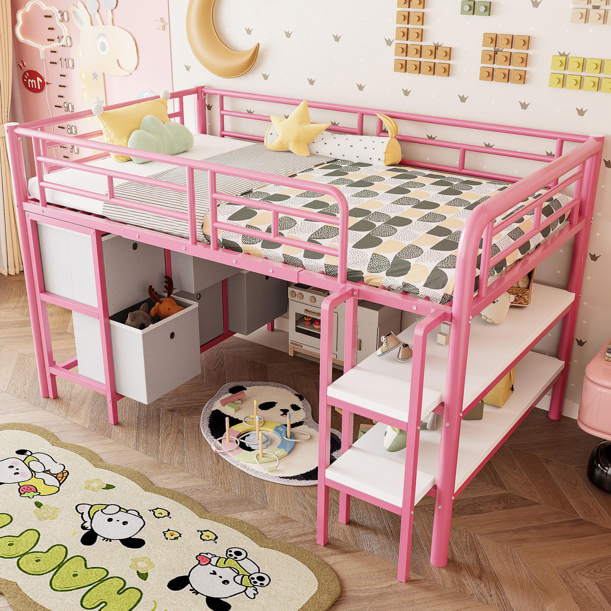 Voir la diapositive 5 : MERAX Lit mezzanine enfant