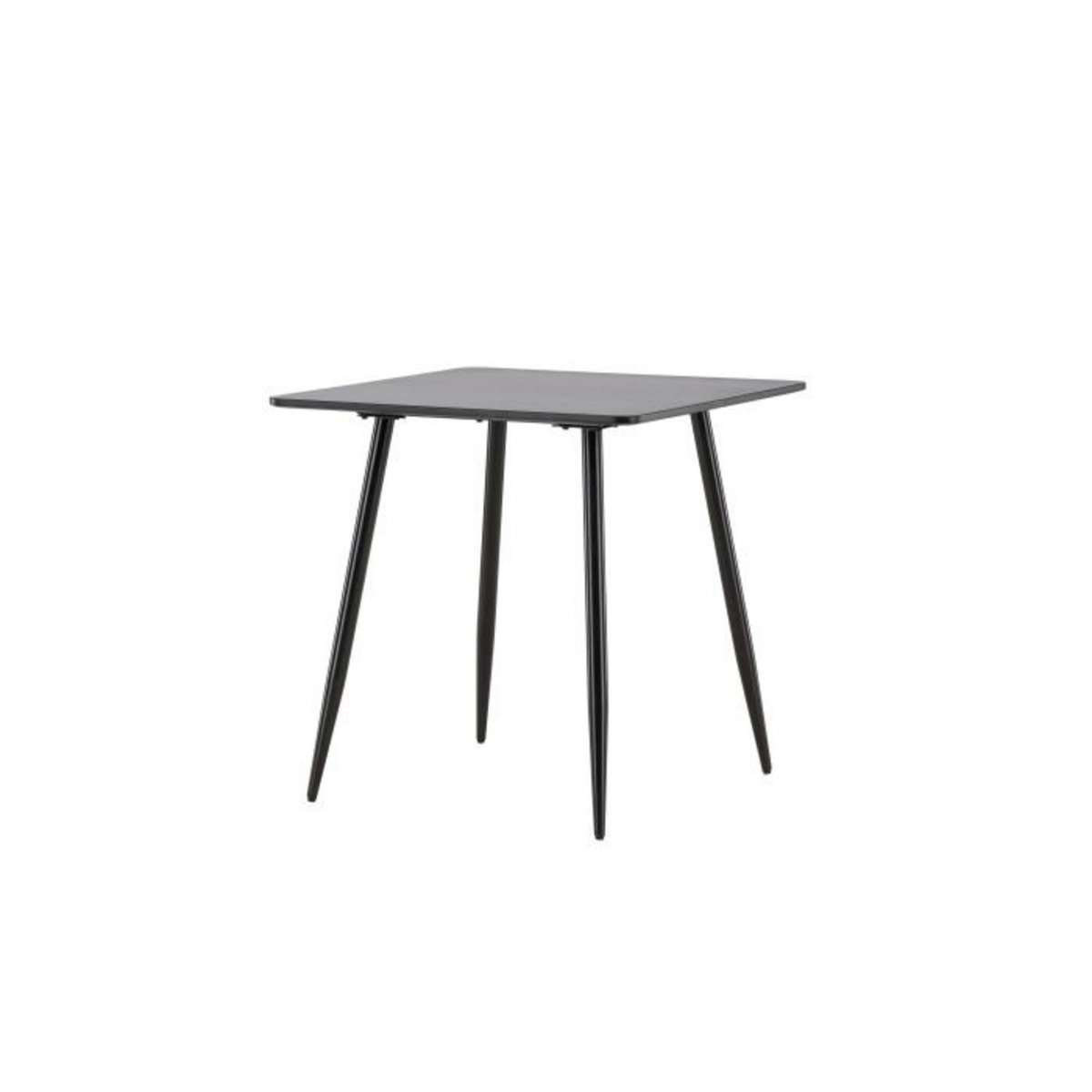 Paris Prix Table à Manger  Polar  75 cm Noir