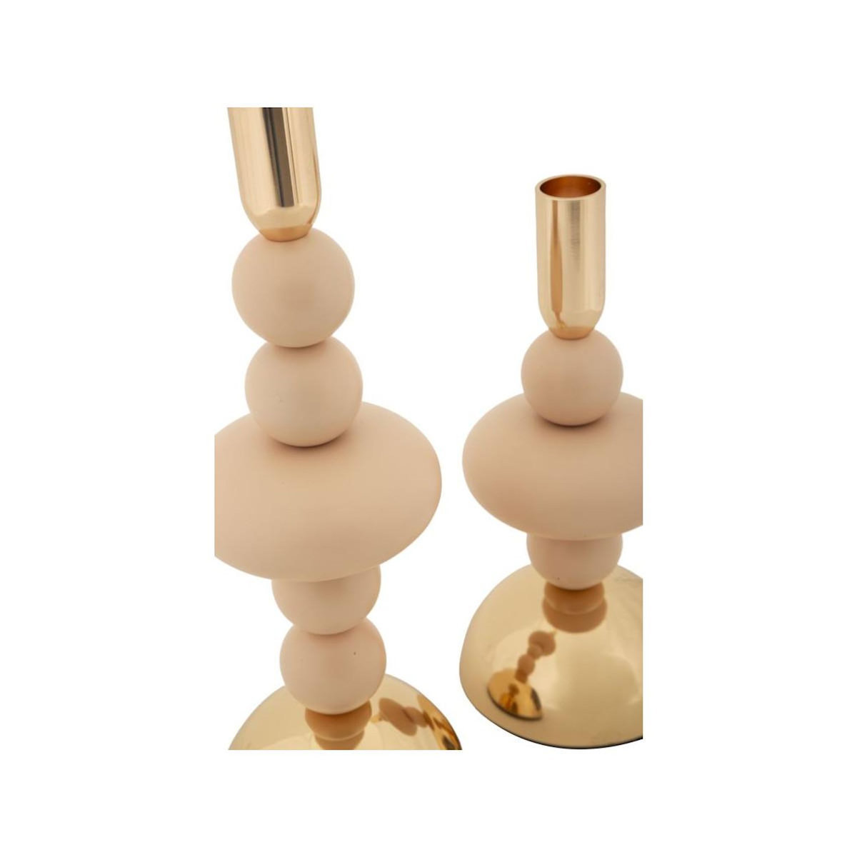 Paris Prix Lot de 2 Chandeliers  Galaxy  30cm Rose & Or