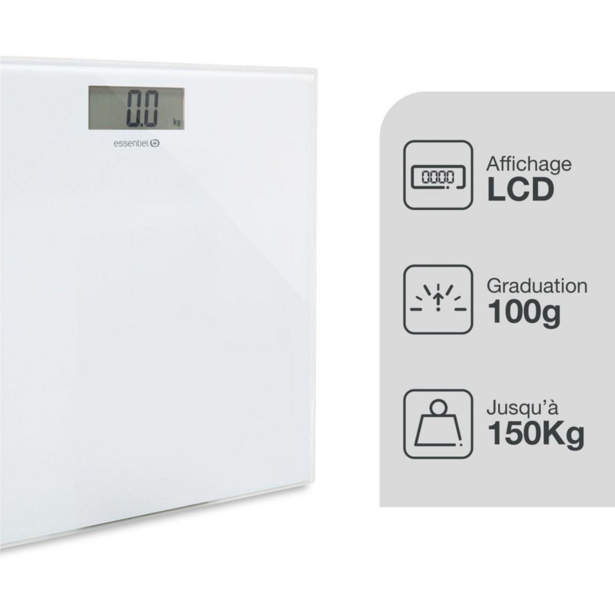 ESSENTIEL B Pèse personne EPP7 Flocon