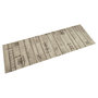 Voir la diapositive 1 : VIDAXL Tapis de cuisine lavable impression de cloture 60x180cm velours